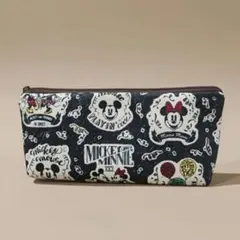 ディズニーグッズ　ミッキー&ミニー の ペンシルケース　布製　新品未使用品