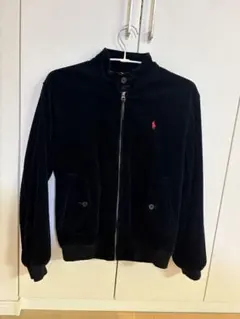 ポロラルフローレン コーデュロイ ハリントン ジャケット 美品　ネイビー