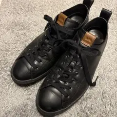 coach ブラックレザー スニーカー