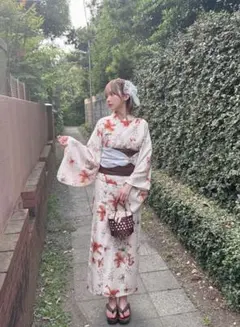 3点セット2Way花柄セパレート浴衣[gi1610]