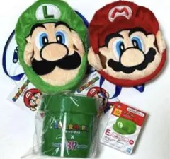スーパーマリオ/ポーチ/サーティーワン 土管/箸置き(一番くじ)/マリオ/新品