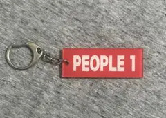 PEOPLE1 MVキーホルダー 3点セット PEOPLE1 MV主人公 ラバーキーチェーン キーホルダー
