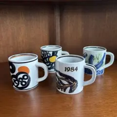 4個セット S ロイヤルコペンハーゲン イヤーマグ 1976 80 81 84年 2026年最新】ロイヤルコペンハーゲン マグ 1976の人気アイテム - メルカリ