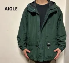 AIGLE マウンテンパーカー グリーンのサムネイル