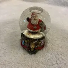 サンタクロース スノードーム　トナカイ