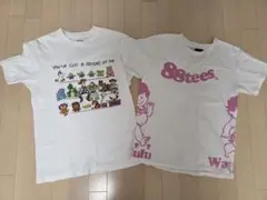 88TEES・ユニクロ レディース Tシャツ 白 Sサイズ 2枚セット