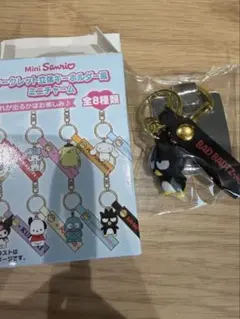 サンリオ シークレット立体キーホルダー風ミニチャーム バッドばつ丸のサムネイル