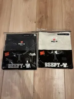 新品 Hanes BEEFY-T 長袖Tシャツ 2枚セット M