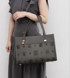 RANDA A4対応 2way モノグラムトートバッグ