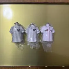 MLB 3Dユニフォームチャーム 3個セット