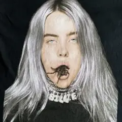 Billie Eilish Long-T Lサイズ AMEX会員限定販売品 - メルカリ
