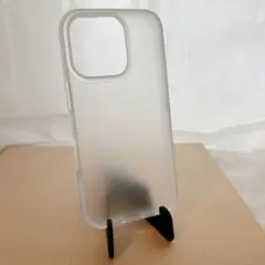 iPhone 16 Pro ケース 半透明 マットクリア