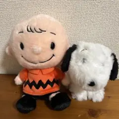 PEANUTS チャーリー・ブラウン＆スヌーピー ぬいぐるみセット