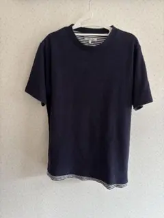 GLOBAL WORK ネイビー Tシャツ Lサイズ