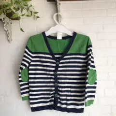 ボーダーカーディガン　H&M