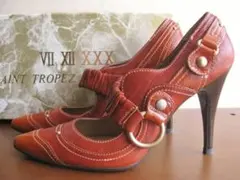 ■セブントゥエルブサーティー■本革パンプス・35 1/2