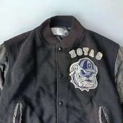80s USA製 "HOYAS" ジョージタウン ワッペン ウールスタジャンのサムネイル