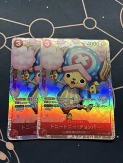 トニー・トニー・チョッパー　SR 4枚セット　ワンピースカード