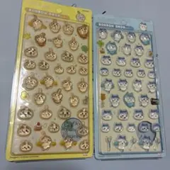 き*る様 ボンボンドロップシール　ちいかわ　うさぎ　ハチワレ 2シートセット