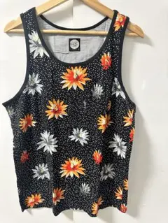 RIP CURL 花柄 ドット柄 タンクトップ Sサイズのサムネイル