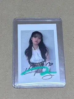 fromis_9 ジホン サイン 参加券 fromis_9 プロミスナイン トレカ ジホン 直筆サイン入り - メルカリ