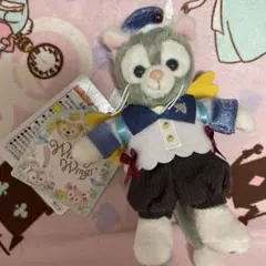 東京ディズニーシー ぬいぐるみバッジ ジェラトーニ ウィッシングウィングス