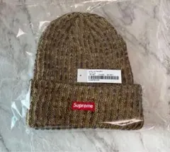 Supreme Rainbow Loose Gauge Beanie タン
