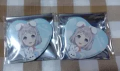 学マス GIGO ハート缶バッジ 葛城リーリヤ