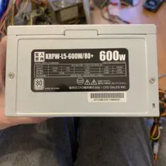 玄人志向 KRPW-L5-600W/80+ ATX電源
