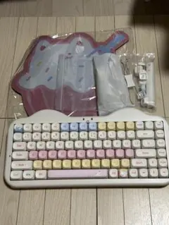 YUNZII C75 ベージュ　ミルクV2スイッチ