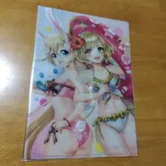 4740 白猫プロジェクト 水着 　Ａ−４クリアファイル