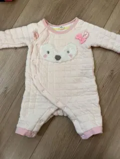 60センチ　ロンパース　ピンク系