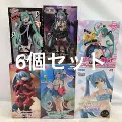 HF5895 未開封 初音ミク Fashionフィギュア PUNK 他6種セット