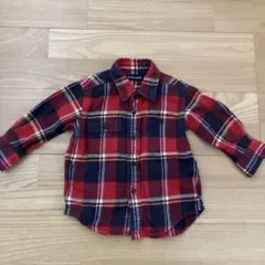 Ralph Lauren チェック柄長袖シャツ 80