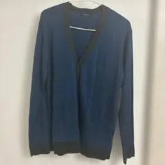 COMME CA ISM ネイビー カーディガン M