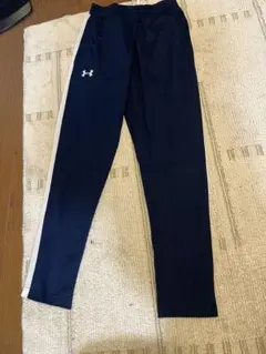 Under Armour ネイビー ジャージパンツ　SS S 160 細身