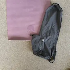 LAVA ピンク ヨガマット 収納バッグ付き