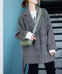 【JOURNAL STANDARD】スーパー140ビーバーテーラーコート 38