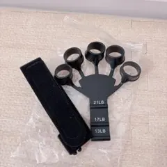 握力 トレーニング リバースグリップ フィンガーエクササイザー 男女兼用 黒