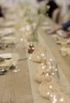 値下げ　結婚式　テーブルランナー コーディネート　装飾