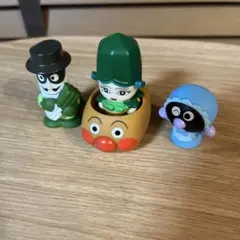ソフビ　フィギュア　指人形　アンパンマン号