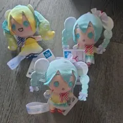 初音ミク×シナモロール マスコット 3種セットのサムネイル