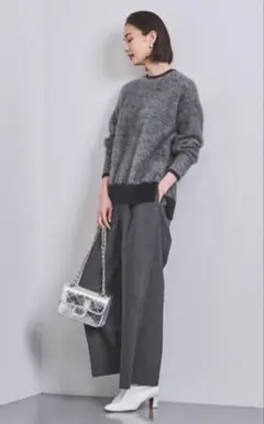 UNITED ARROWS フォックス カシミヤ クルーネックニット 23FW