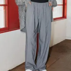 ※最終値【新品タグつき】イージーワイドスラックス