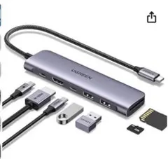 【新品】Revodok 1071 USB-Cハブ 7-IN-1 USB ハブ