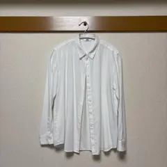 UNIQLO ホワイト 長袖シャツ M