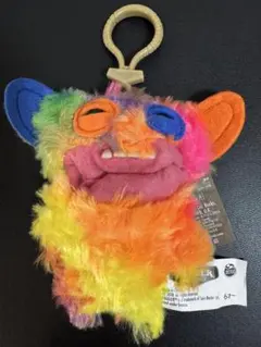 FUGGLER キーリング　マスコット　ぬいぐるみ　レインボー　カラフル