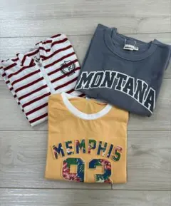 半袖Tシャツ120センチ 3枚セット