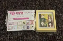 3coins スリコ　コラボ　りぼん70周年　マグネット ルナティック雑技団