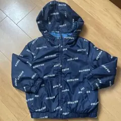 HILFIGER ネイビー ロゴジャケット